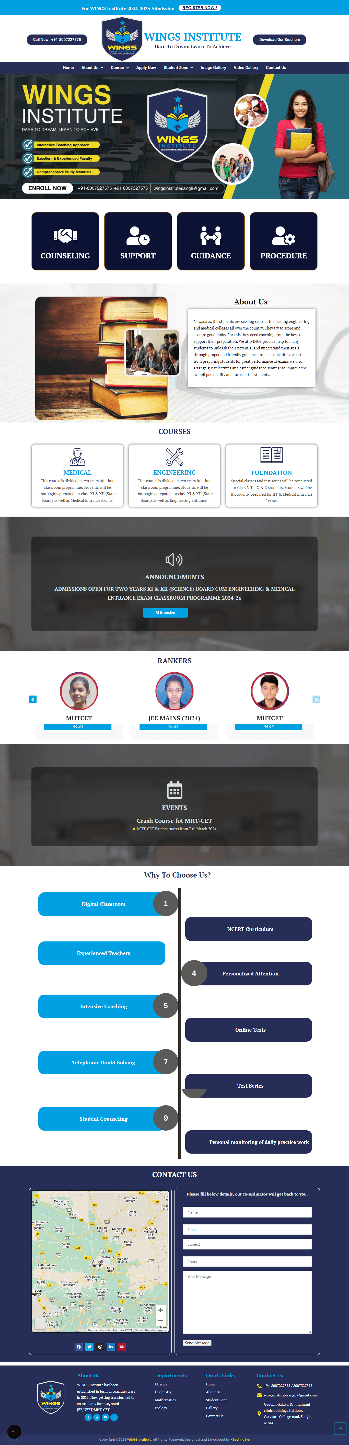 Wings Institute Sangli